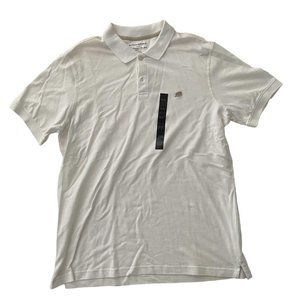 Mens Banana Republic White Polo XL/TG